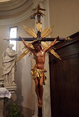 Restauro Crocifisso Chiesa Voltabrusegana