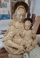 Restauro Madonna con Bambino