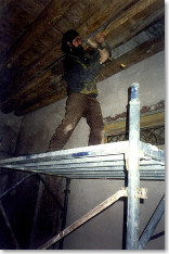 Antica travatura in legno